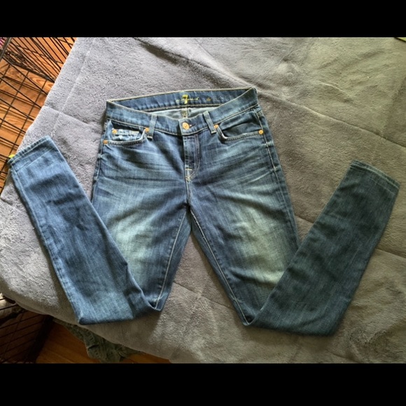 7 For All Mankind Skinny Jeans - Picture 2 of 6
